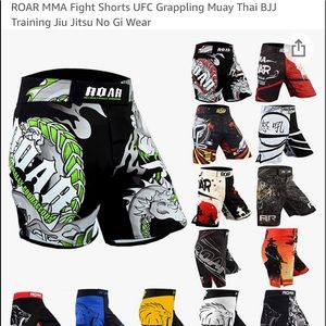 Roar MMA fight shorts